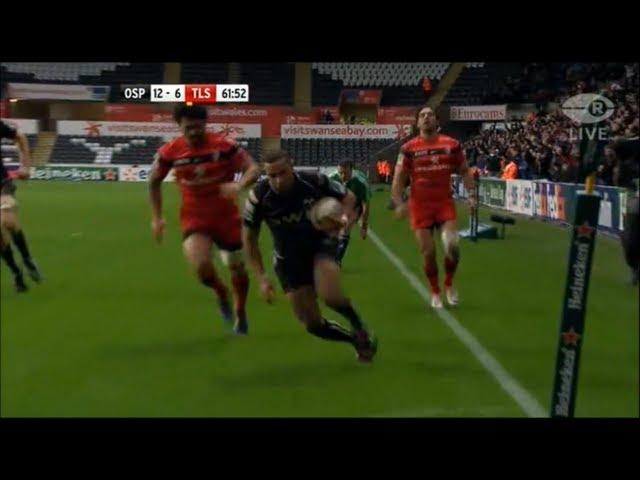 Eli Walker magic in the 2012/2013 Heineken Cup