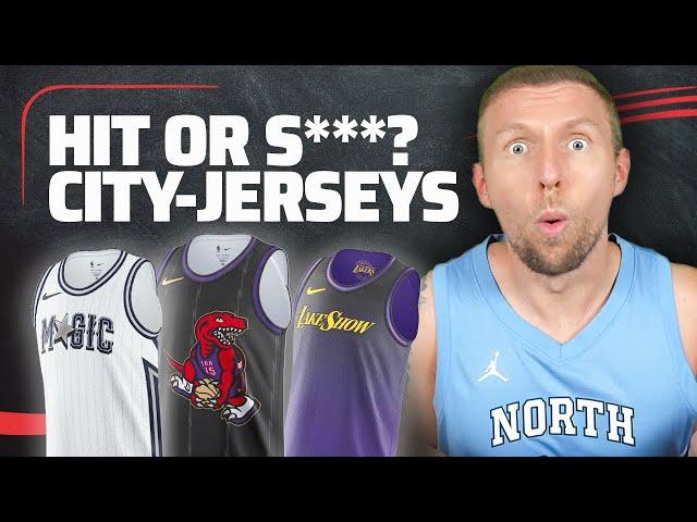 Ich BEWERTE alle NEUEN NBA City Jerseys