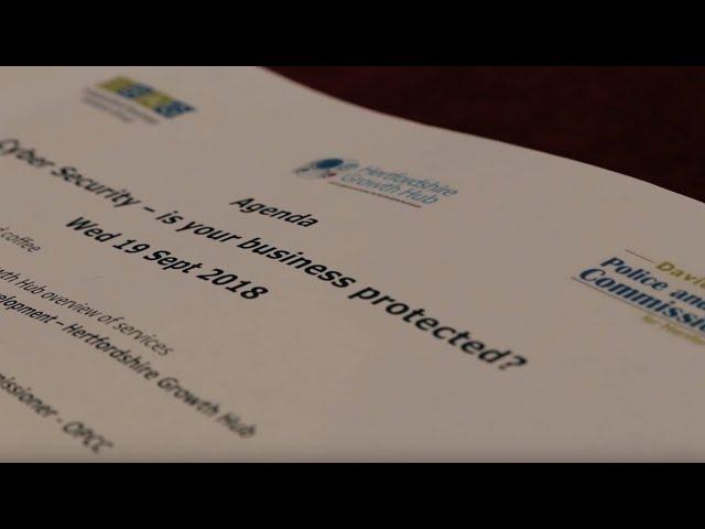 Cyber Security: Is your business protected? Hertfordshire Growth Hub