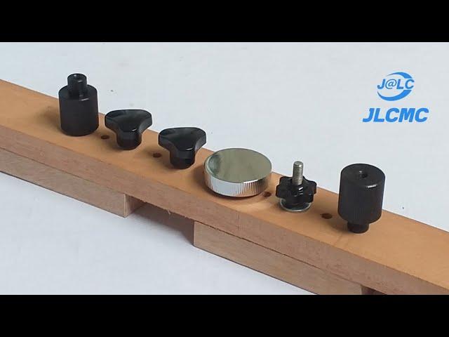 Amazing variety of knobs !! Diy Woodworking Tools ideas with JLCMC Mechatronic