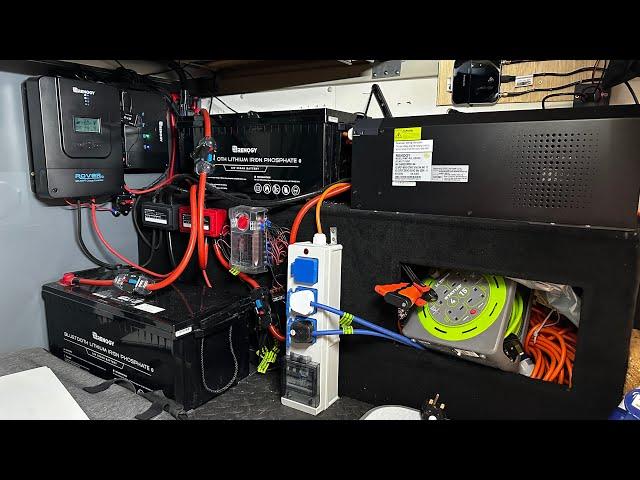 My Renogy Off Grid Campervan Electrical Setup