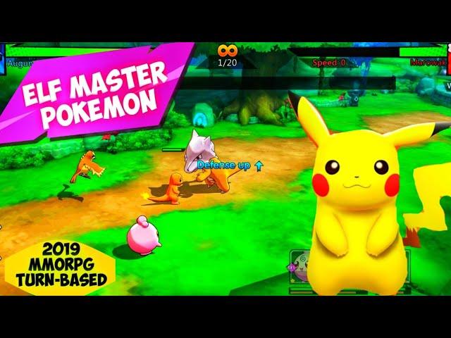 NEW!! Pokemon Elf Master Android Gameplay || New Pokemon Mobile Game