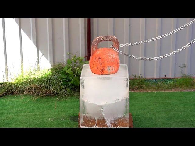 KettleBell vs ICE - #shorts #khushhal_k_facts #youtubeshorts #experiment #KK.facts #ytshorts