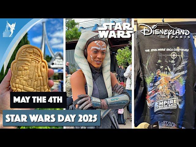  May the 4th Be With You! Star Wars Day 2025 at Disneyland Paris