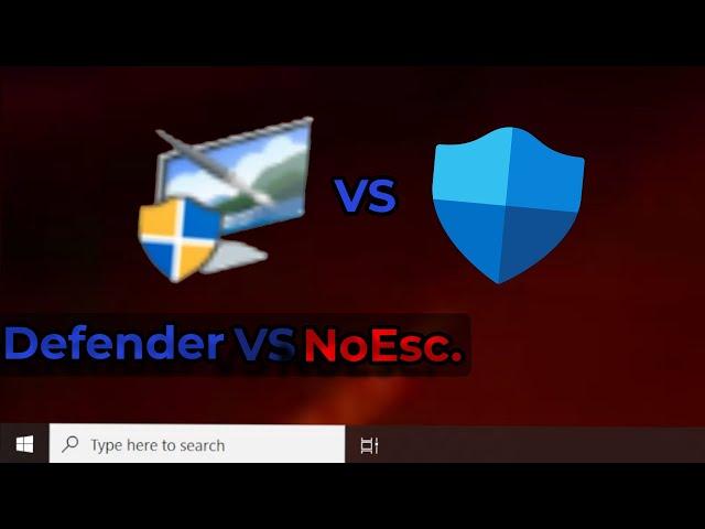 Malware vs Antivirus (NoEscape vs Defender)