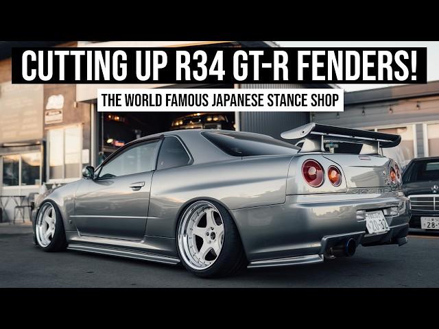 The Japanese Shop Cutting Up R34 GT-Rs For Stance