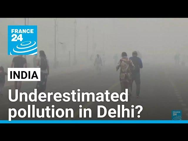 In Delhi, pollution is at its peak but may have been underestimated, a study says • FRANCE 24