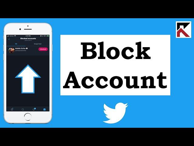 How To Block Accounts On Twitter App