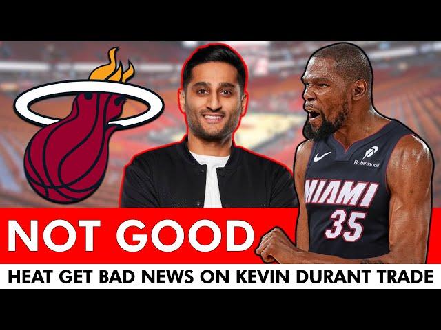 Miami Heat Get BAD NEWS On A Kevin Durant Trade | Heat Rumors