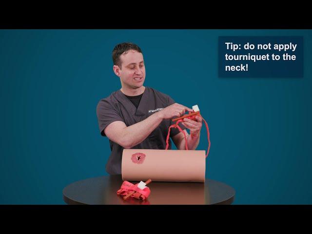 Stop-the-Bleed: How to Apply a Tourniquet to a Trauma Wound