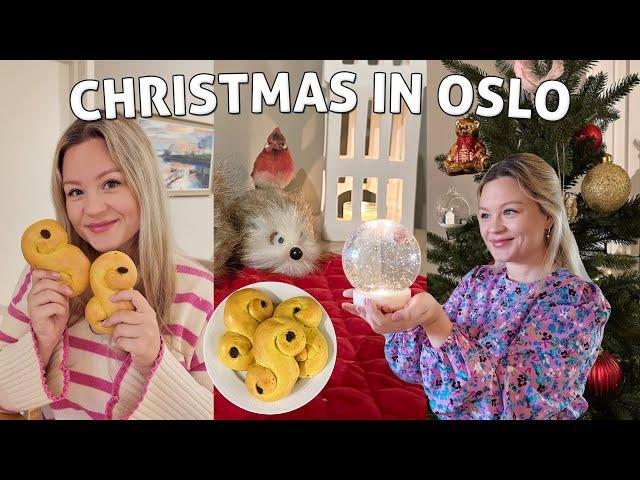 Cozy Christmas Traditions in Norway: Lussekatter, Lucia, and Decorating My Home for the Holidays 