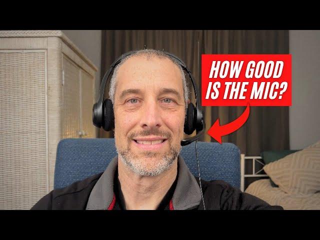 Best Noise Cancelling Headset Microphone? - Logitech H390 Review & Sound Test