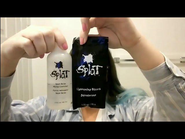 BLEACHING & TONING MY HAIR WITH SPLAT