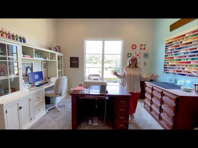 Behind the Seams: Sewing and Quilting Home Studio Tour with Kimberly | Fat Quarter Shop