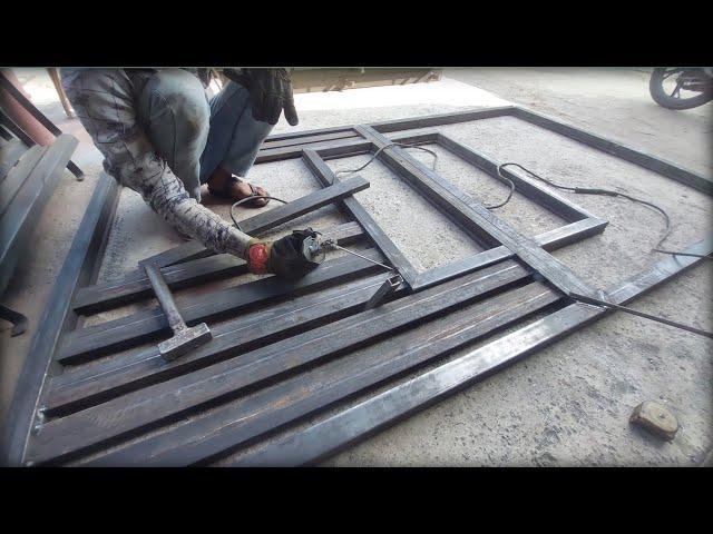 Safety grill gate design for home | iron gate design