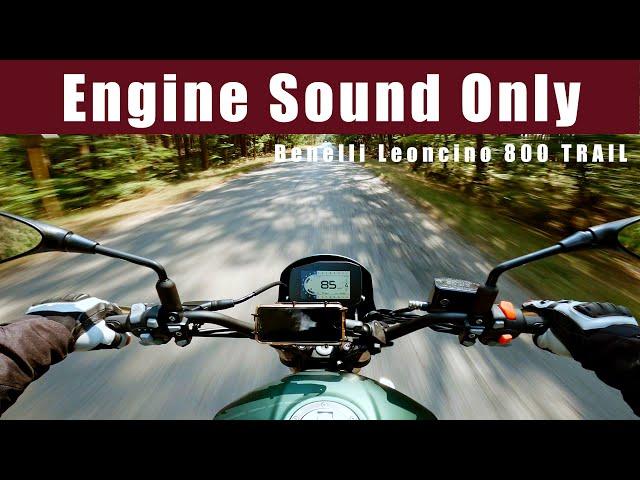 Benelli Leoncino 800 Trail - Raw Onboard - Stock Exhaust