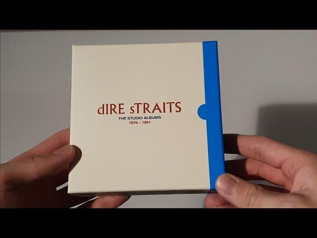 Dire Straits Studio Albums 1978-1991 CD Box Set Unboxing