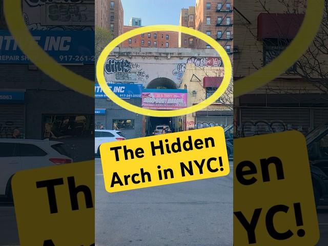 The Hidden Arch in an Auto Body Shop #nyc #newyorkhistory #history #fyi #didyouknow  #nyclandmarks