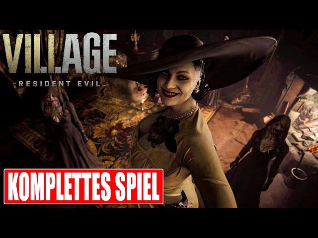 RESIDENT EVIL 8 VILLAGE Gameplay German Part 1 FULL GAME Walkthrough Deutsch ohne Kommentar