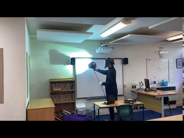 UVC Germicidal Hand Lamp | School Demonstration | UV Light Technology