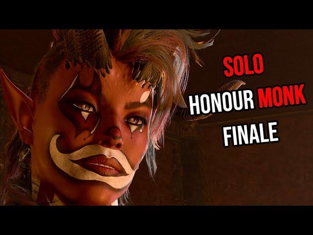 Karlach Monk SOLO Honour BG3 FINALE Patch 7