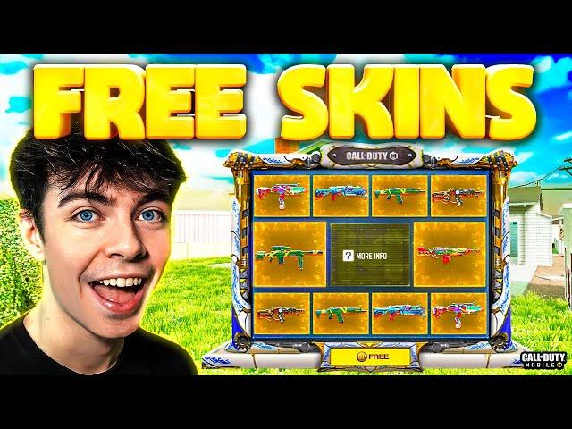 HOW YOU Can Get 6 FREE LEGENDARY SKINS in COD Mobile...