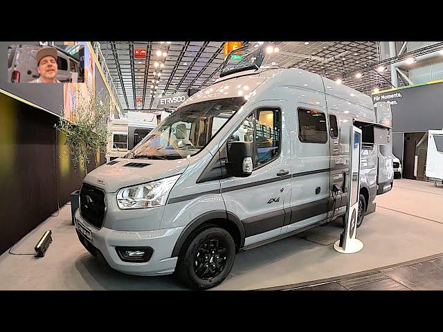 Etrusco CV 600 DF 4x4 complete selection RV Camper Van Camping car Ford walkaround + interior V1428