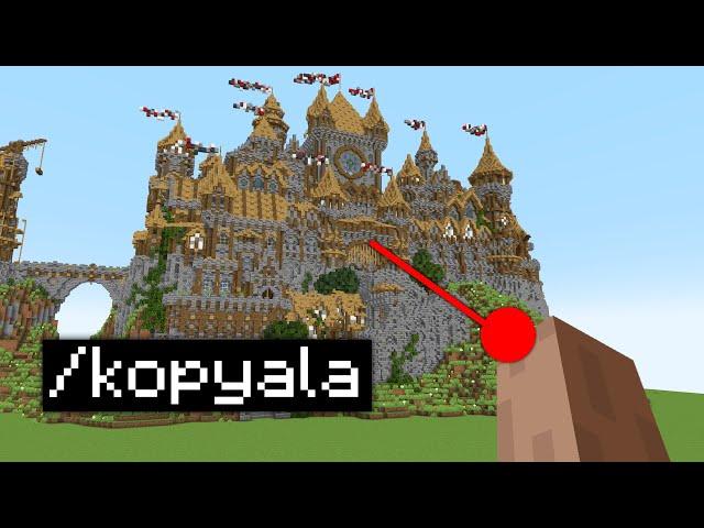 minecraft yapı kapışması AMA efsane hile ile TROLLEDİM!