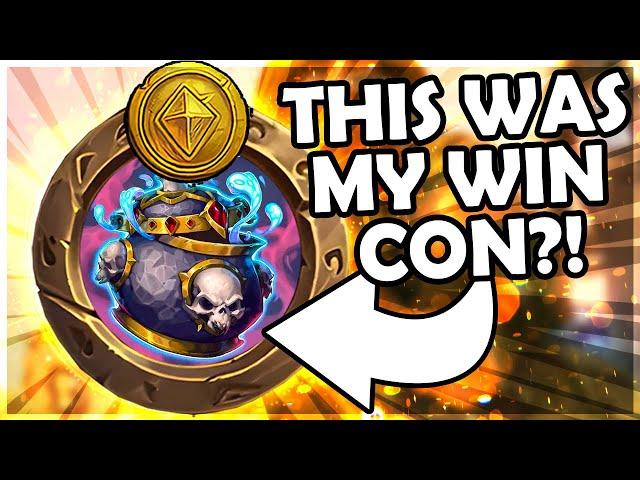 Weird game, Lesser trinket was my win condition? | Hearthstone Battlegrounds