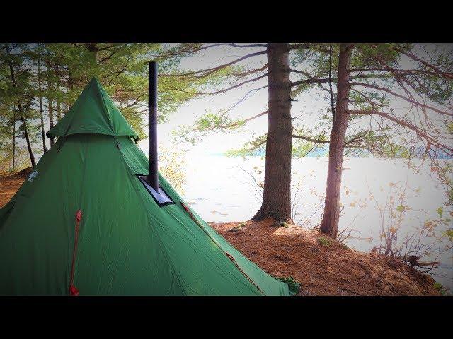 Fall Camping - Luxe Megahorn Hot Tent