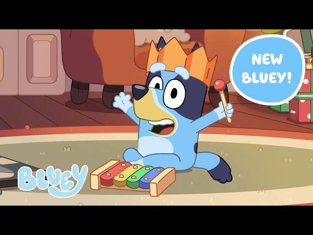 The Christmas Xylophone   | NEW Bluey Bonus Bit  | Bluey