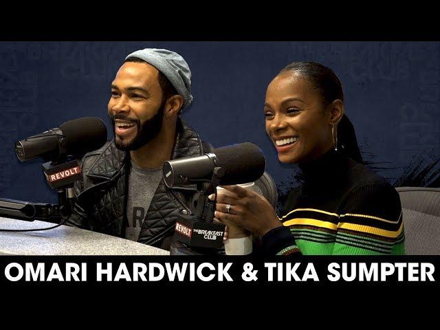 Omari Hardwick & Tika Sumpter Talk New Movie & Omari's Run In With A Crazy Fan