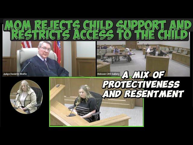 Mom Rejects Child Support and Begins Restricting Access to the Child