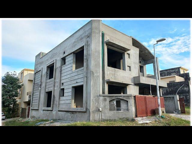 CORNER 7 Marla GREY STRUCTURE For Sale ( ON INSTALLMENTS ) in Bahria Town Phase 08 Rawalpindi #sale