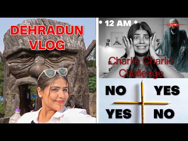 DEHRADUN VLOG : Humne Bulaya Bhoot | Robber's  Cave | 12 AM Horror Challenge