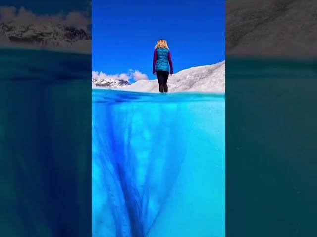 Прогулка по ледникам | A walk through the glaciers #top #beautiful #girl #природа #nature