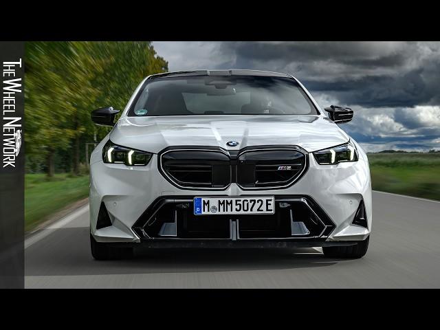 2025 BMW M5 | Alpin White | Driving, Interior, Exterior