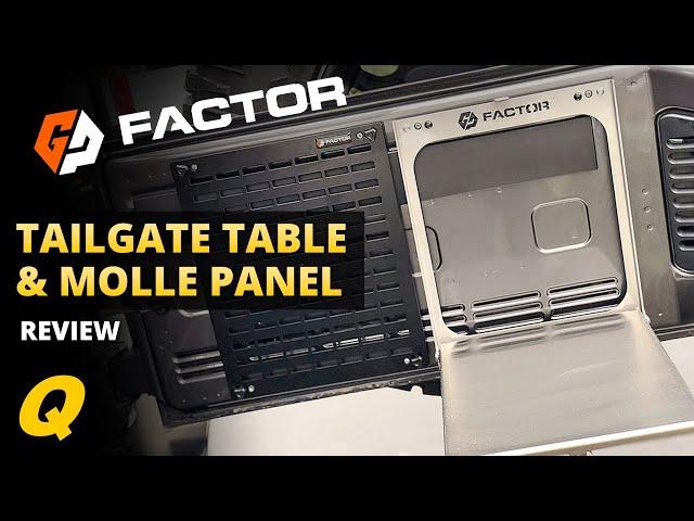 GP Factor Trail Tailgate System Molle Panels & Tailgate Table Review for 07-18 Jeep Wrangler JK