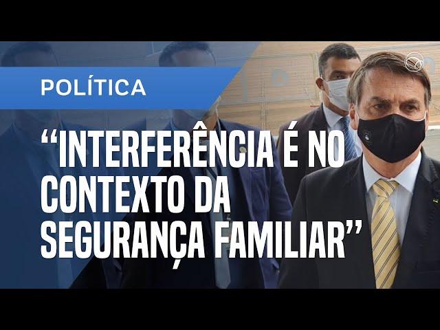 BOLSONARO SE IRRITA E DIZ QUE FALOU "PF", NÃO POLÍCIA FEDERAL EM VÍDEO