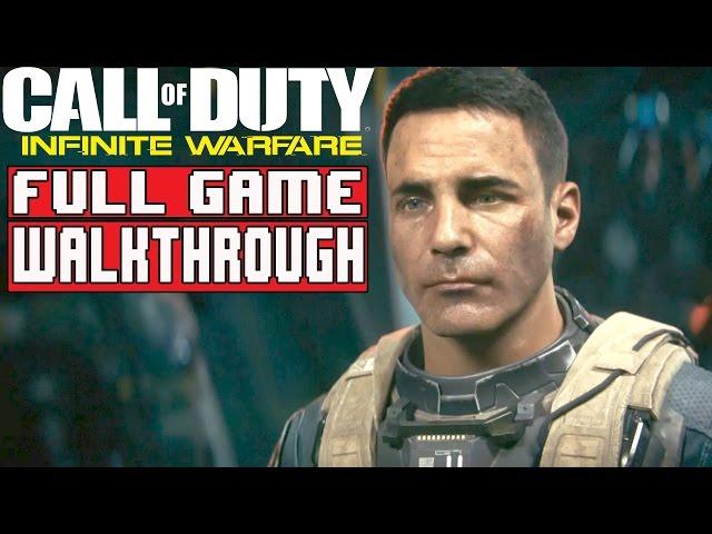 CALL OF DUTY INFINITE WARFARE Full Game Walkthrough - No Commentary (CoDInfinityWar Full Game) 2016