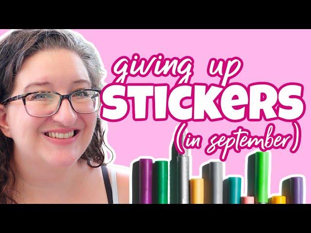 No Sticker September | Pen Only Planning All Month!