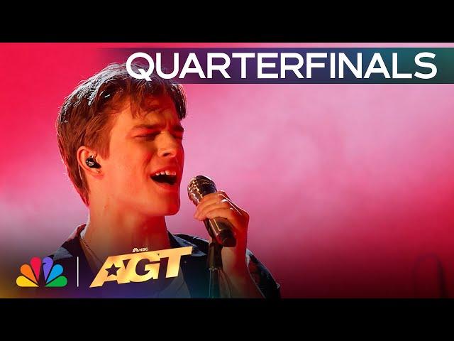 Alex Sampson Sings Original Song, "If You Were My Girl" | Quarterfinals | AGT 2024