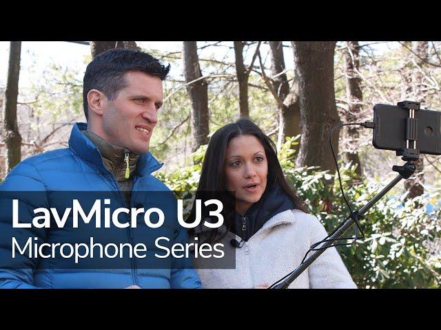 Saramonic LavMicro U3 | Compact Lav Mics with USB-C for Smartphones, Tablets or Computers