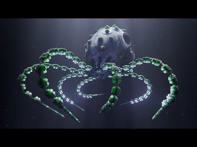 Tutorial: Making a Sci-Fi Octopus in Blender