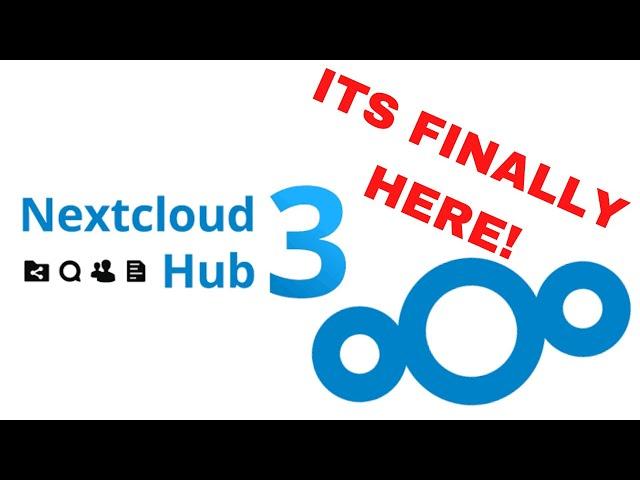 Nextcloud 3 HUB IS HERE!