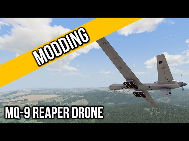 3CB ArmA 3: MQ-9 Reaper Drone