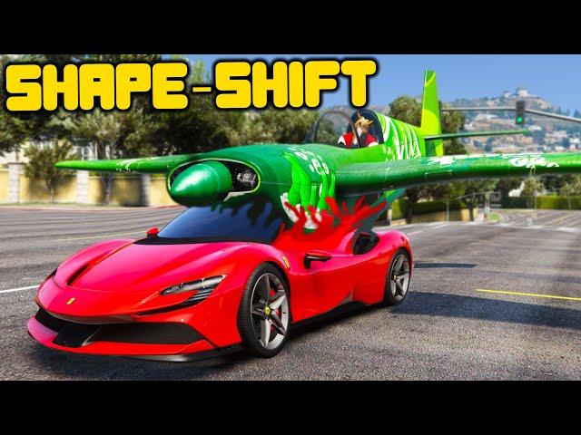 Using A Shapeshifting Car To Commit Crimes | GTA 5 RP