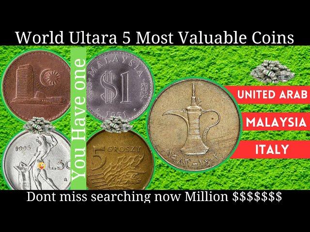 Top Of Ultra 2024: Most Valuable Rare Coins WORTH Big Money Top Five Brand Coins Worth Million $$$