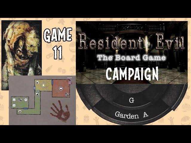 Lisa Trevor Arrives | Gardens A | Resident Evil the Board Game Campaign