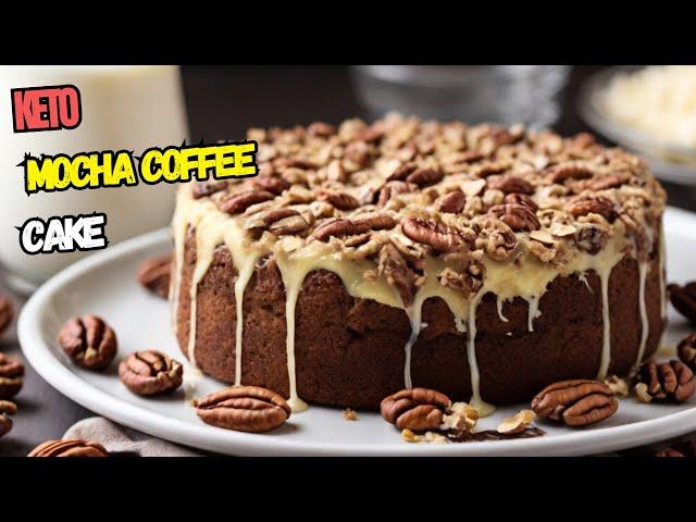 Keto Mocha Coffee Cake | Low-Carb Breakfast Delight